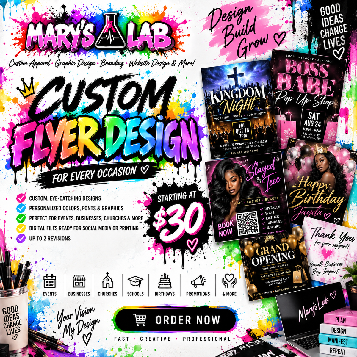 Custom Flyer Design