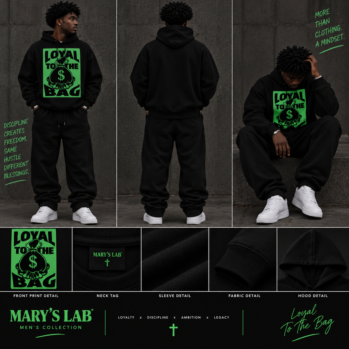 Loyal To The Bag Hoodie & Jogger Set