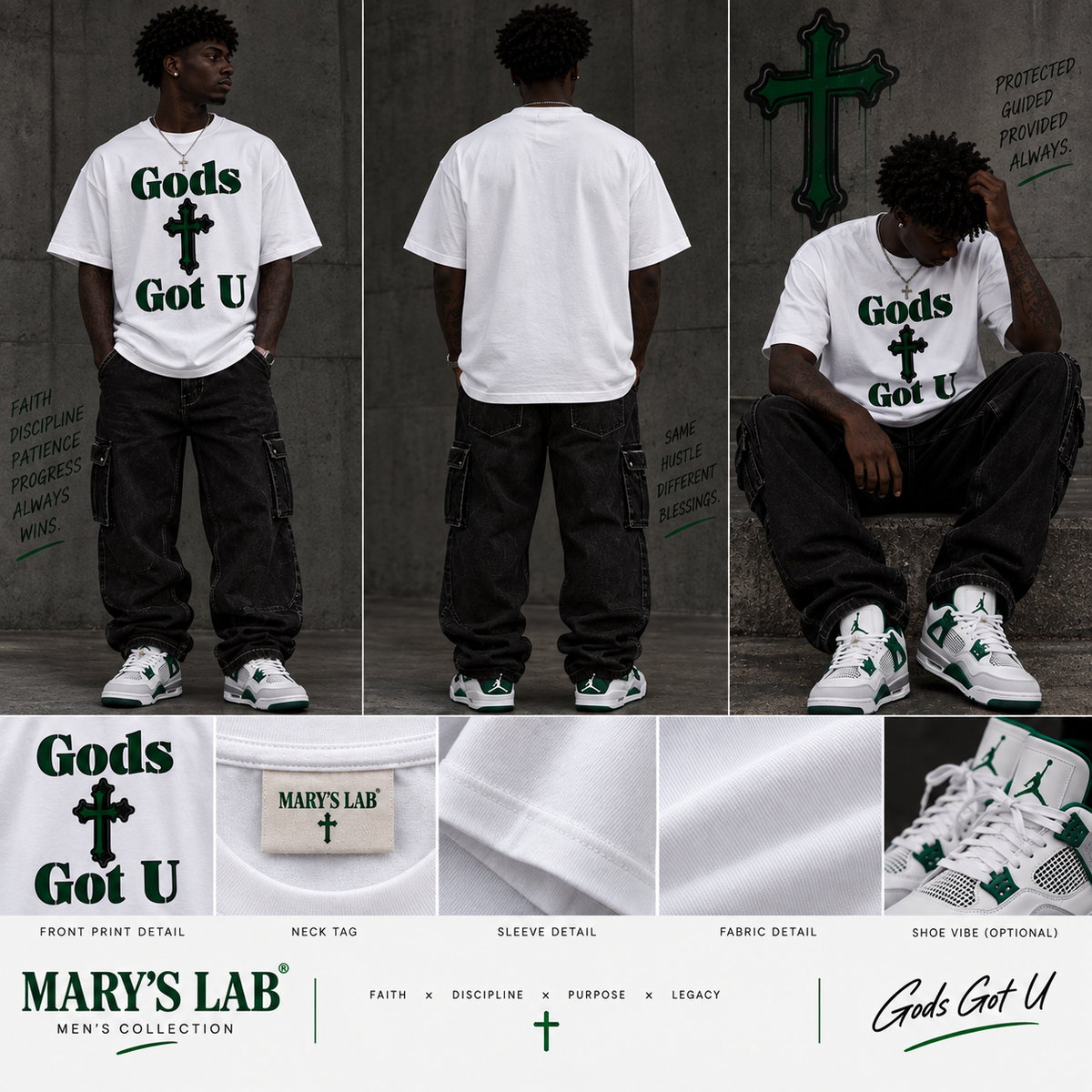 Gods Got U Graphic T-Shirt