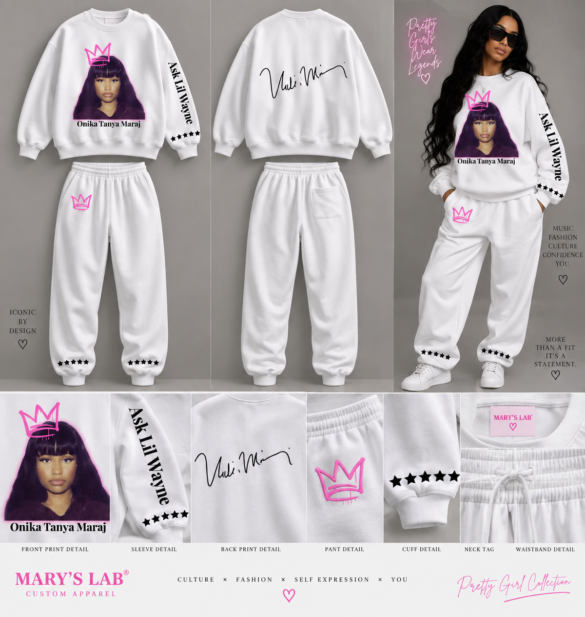 Custom Hoodie + Jogger Set